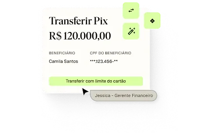 Transferência com PIX pelo limite do cartão